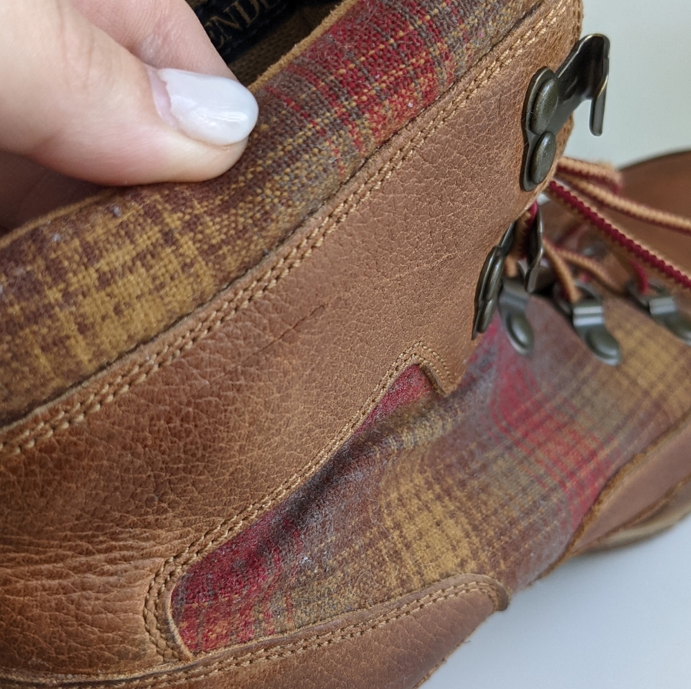 Rustic Country Wedges - Pendleton X Timberland Amston Hiker Wedges - Picture 14 of 14